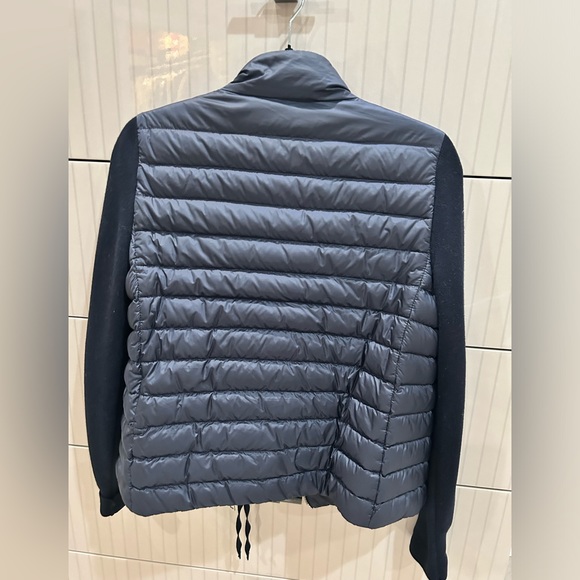 MONCLER High-Neck Knit-Sleeve
Padded Down Jacket Navy - Picture 2 of 6